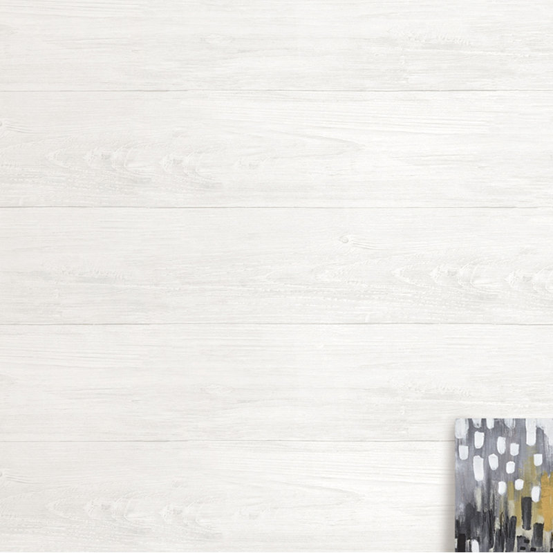 WallPops! Reclaimed Shiplap Peel and Stick 18' x 20.5" Wallpaper Roll